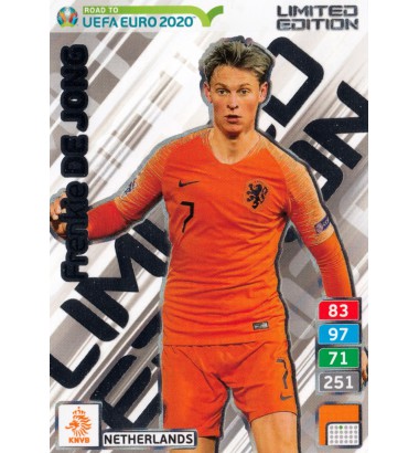 ROAD TO EURO 2020 Limited Edition Frenkie de Jong (Netherlands)